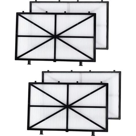 Lot de 4 Filtres à Cartouche Ultra Fins, Nettoyeur de Piscine Robotique, Filtres de Piscine Ultra Fins Compatibles avec Dolphin M400, M500, Nautilus CC Plus, 9991432-R4 (1/5)