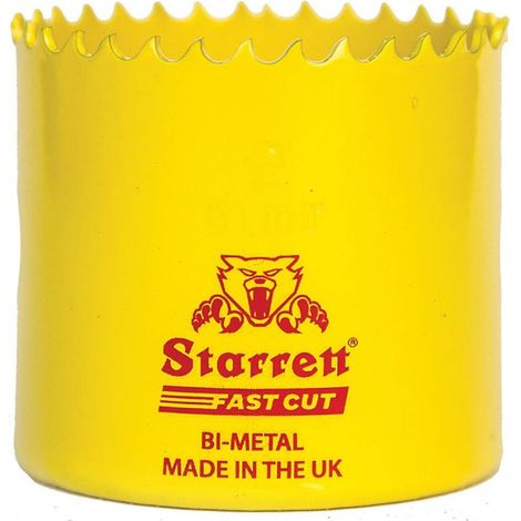 Corona Perforadora Bimetálica Starrett Fast Cut - Ø60mm