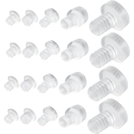 protections en caoutchouc transparent pour meubles et verre (1/5)