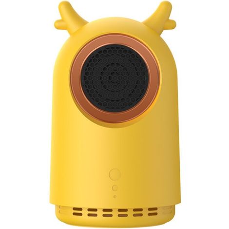 Chauffage domestique PTC économe en énergie, radiateur soufflant de bureau pour dortoir de salle de bain de bureau (chauffage de cerf jaune)