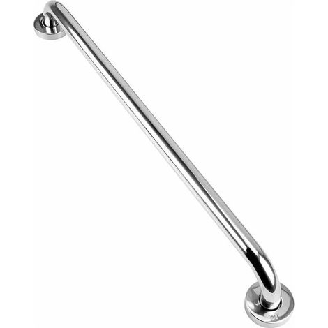 – 60 cm langer Haltegriff aus Edelstahl 304 – Maximale Belastung 136 kg – Verchromte Oberfläche für Bad und Dusche – Verdeckte Schrauben (1/5)