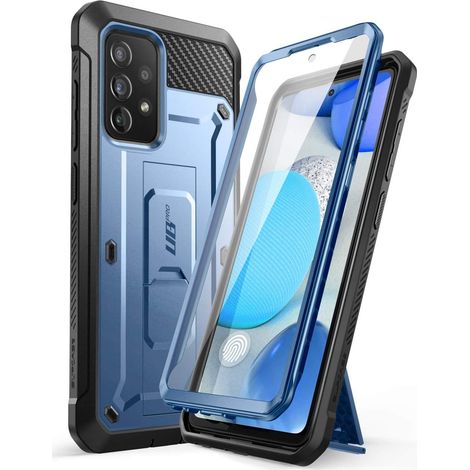 CUSTODIA BUMPER BLU PER SAMSUNG GALAXY A72 (1/5)
