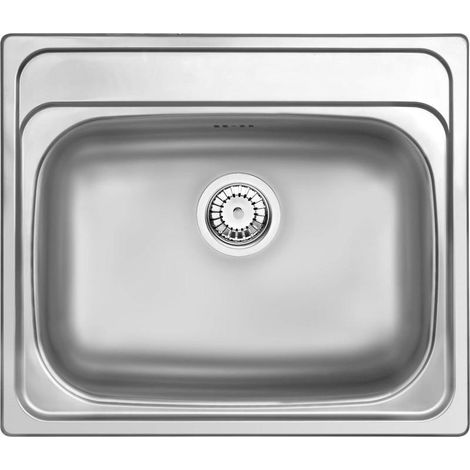 deante SOUL fregadero de acero 1 seno decorativo