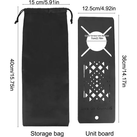 Accessoires compatibles avec les tables SOTO IGT, équipement de camping compatible avec les cuisines mobiles IGT, plateau en acier inoxydable, table de camping extérieure, réchauds portables (1/5)