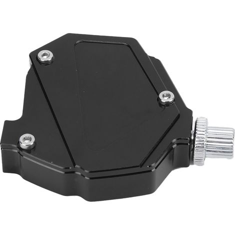 Modifizierter universeller Kupplungsschoner aus Aluminiumlegierung für Motorräder und Quads, schwarz, reduzierter Kraftstoffverbrauch, optimale Leistung. (1/5)