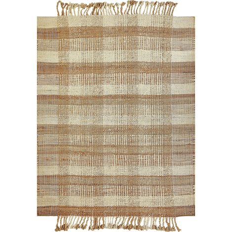 Teppich BERISSA Beige 160 x 230 cm Jute