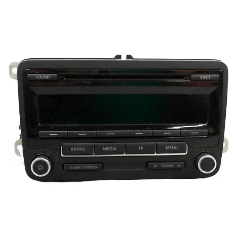 [PRODUIT D'OCCASION] Autoradio VOLKSWAGEN Polo V Phase 1 (6r) 2009-... ♻️ Ref Oe. 3c8057195f - Garantie à vie (1/4)