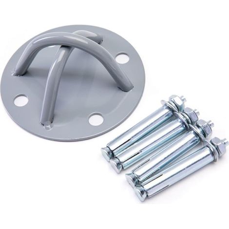 Support de suspension mural pour salle de sport, fitness, fixation au plafond, 4 trous – Supporte jusqu'à 1000 kg (1/5)