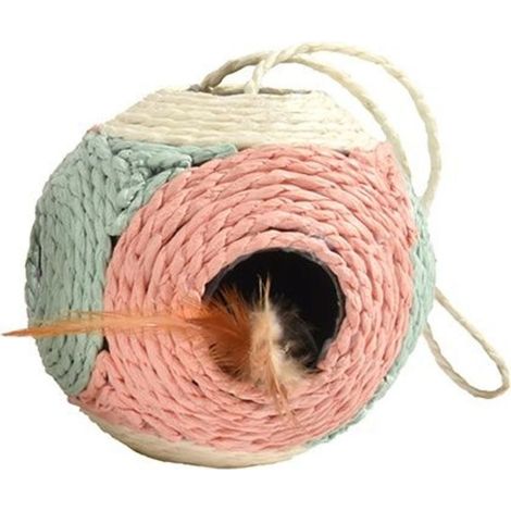 Set 3 pezzi Gioco Gatto Facette Nero 11,5Ã - 30 cm.: Set 3 pezzi Gioco Gatto Facette 11,5Ã - 30 cm.