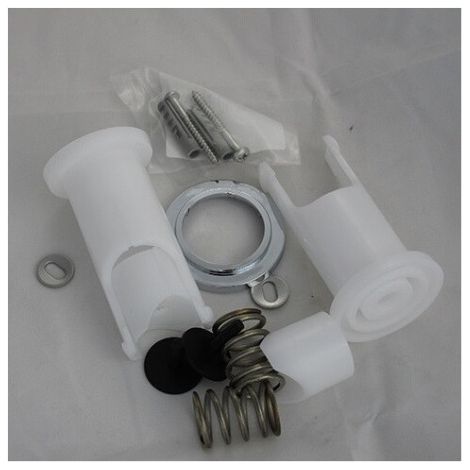KLUDI-Pièce de rechange Kit de fixation Barre murale en V Neutre, 7179500-00