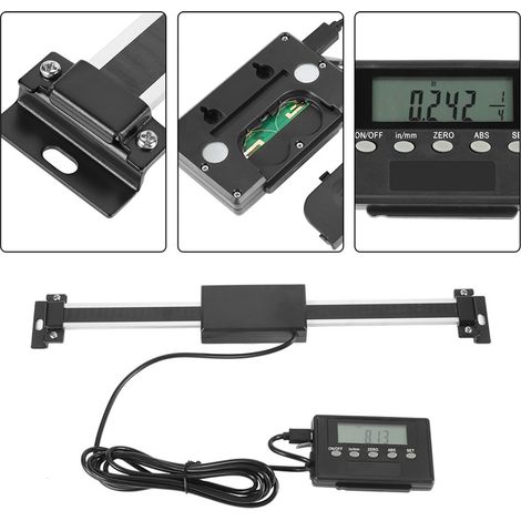 Externer digitaler elektronischer Wegmesser mit einem Messbereich von 0 bis 200 mm (1/5)