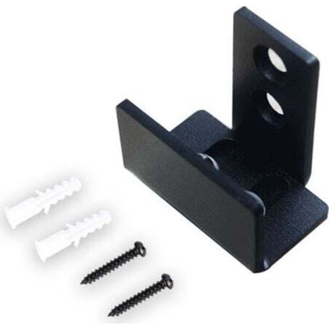 [JAMAIS UTILISÉ] Guide de sol pour porte de grange, guide de porte coulissante en bas, guide de porte coulissante de grange, guide de sol robuste pour porte coulissante, rails de porte de placard coul (1/4)