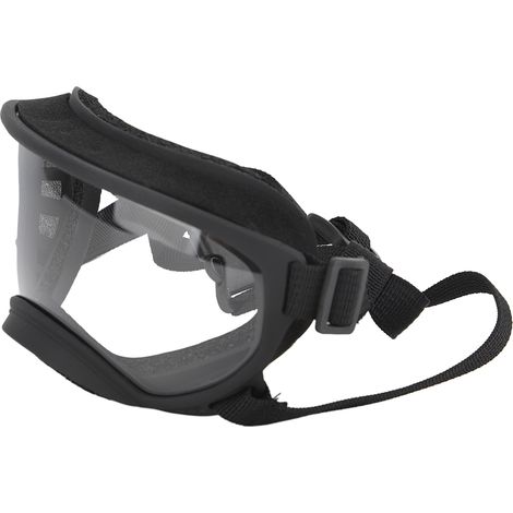Sonnenbrille für große Hunde, UV-Schutz, winddicht, beschlagfrei, verstellbar, für die Augensicherheit Ihres Hundes im Freien, transparent (1/4)