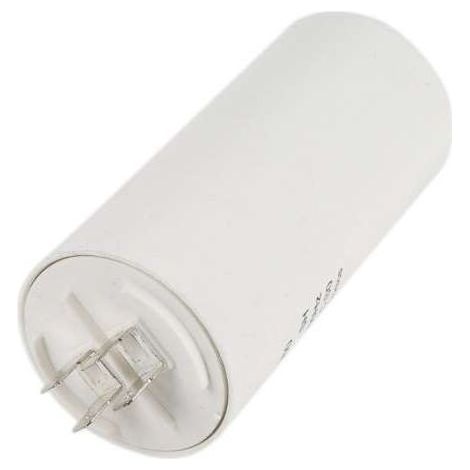 Condensateur de démarrage 45µF 450V Ø50mm – Fixation M8 – 4 cosses – Pour tondeuse électrique et appareils ménagers (1/5)