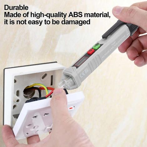 Testeur de tension par induction ET8901 12-1000 V - Stylo détecteur de tension multifonctionnel haute précision - Détecteur de tension portable (1/5)