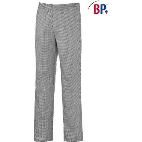 BP Hose Unisex 1645 801 Gr. XL-kurz schwarz/weiß