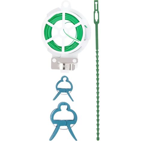 Set de 61 Clips pour Plantes en PP et PE - Kit Complet d'Attache et de Support (1/3)