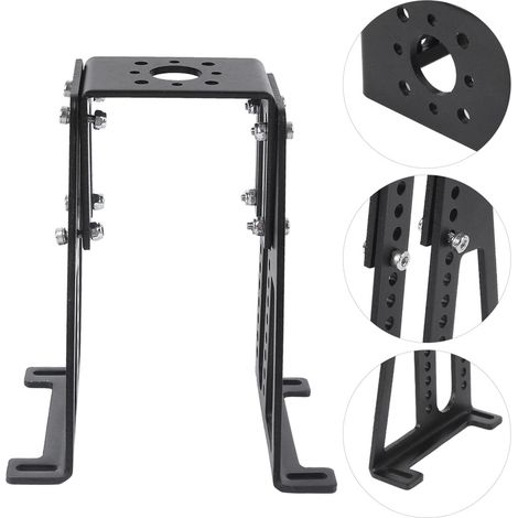 Support de fixation pour moteur d'avion en aluminium, grand modèle, montage démontable