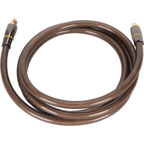 Câble Audio Optique Professionnel Fibre Numérique 1,5m - Haute Fidélité pour Home Cinéma et Enceintes (1/5)