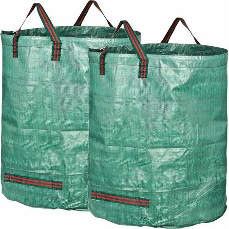 x 300-Liter-Gartensäcke, reißfest, 67 cm x 84 cm