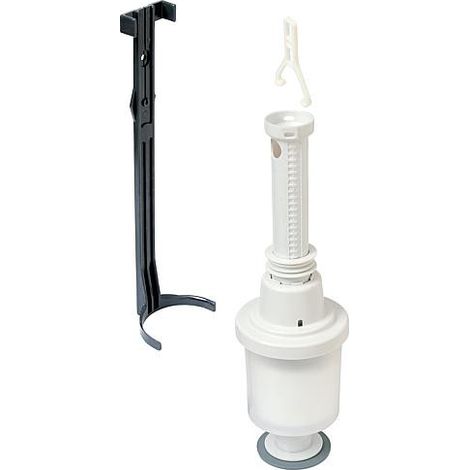 Banyo – Mécanisme de chasse d'eau universel Geberit – Tube télescopique 29,5 x 15,5 cm – Ouverture de service pour réservoir encastré