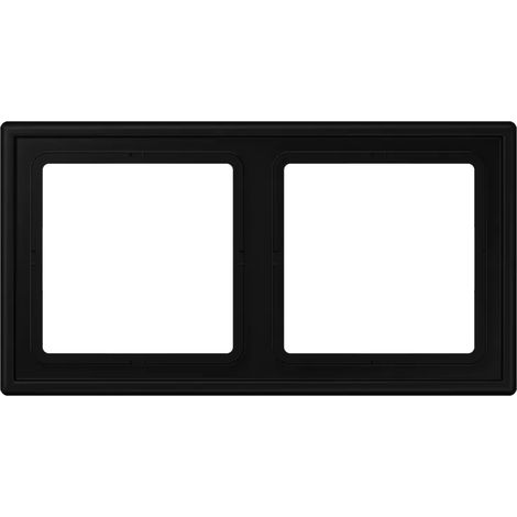 Jung Rahmen 2-fach LSZ 982 BF SWM graphitschwarz matt 81 x 152 mm (1/2)