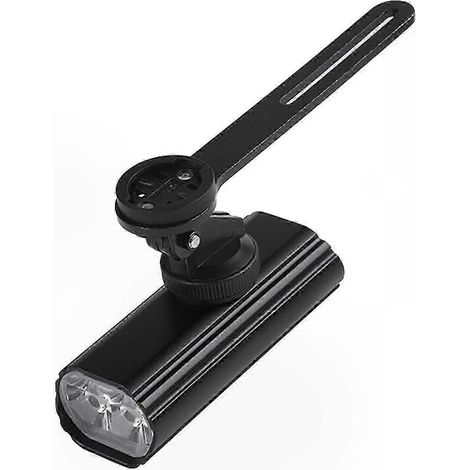 Wasserdichte, wiederaufladbare LED-Fahrradfrontleuchte, leistungsstark für die Nacht, einfache werkzeuglose Montage, Fahrradsicherheitsbeleuchtung, heller Frontscheinwerfer mit integriertem Akku. (1/5)