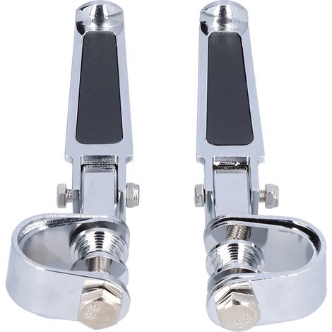 Repose-pieds électroplaqués pour pare-moteurs de 1 à 1 1/4 po, remplacement pour FXDFSE, FLHTCSE et FLHRSEI (1/5)