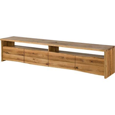 Lowboard Wildeiche 240x45x50 natur geölt PURE OAK 119