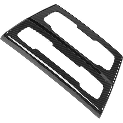 Baguette décorative de panneau CD de console centrale style fibre de carbone pour BMW X1 F48 2016-2019 (1/5)