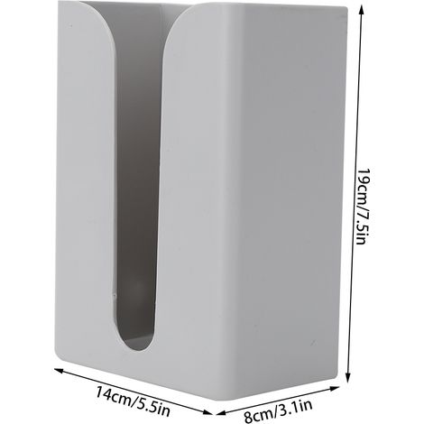 Wandmontierter Toilettenpapierhalter ohne Bohren, Taschentuchbox, Toilettenpapier-Organizer für den Heimgebrauch (1/5)