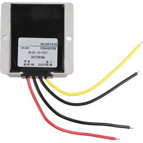 Convertisseur Boost, Convertisseur DC vers DC DC-DC, Convertisseur Boost Convertisseur élévateur 5V à 12V 10A 120W Module d'alimentation Boost. (1/5)
