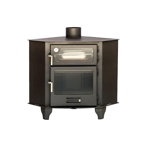 JOIMA - Poêle à Bois avec Four Modèle AZUER COIN 8 kW (1/5)