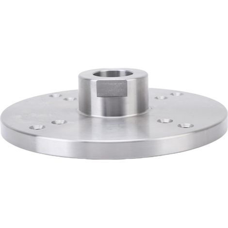 Plateau perce pour tour à bois 150 mm filetage 33 mm 8 trous fixation acier 45 accessoire tournage écuelles (1/5)
