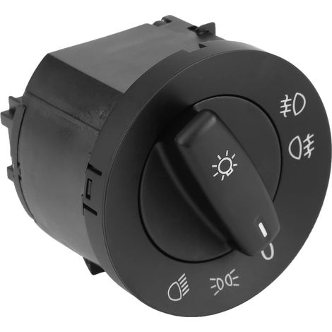 Commutateur bouton commande feu de brouillard pour phares auto MK5 MK6 1T0941431C 1K4941431Q (1/5)