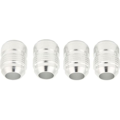 Lot de 4 raccords à souder 10AN, filetage 3/4", adaptateur mâle en alliage d'aluminium pour tuyau d'arrosage (1/5)