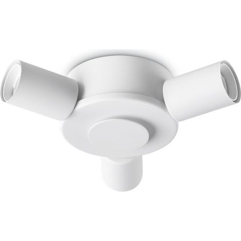 Ideal Lux SET UP Plafonnier semi-encastré à plusieurs bras, blanc, 3 x E27 (1/2)