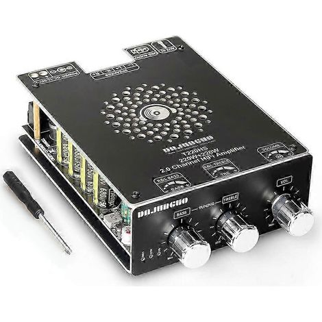 Carte d'amplificateur Bluetooth DAJUNGUO T220HS 220 W + 220 W, amplificateur HiFi stéréo, module audio Bluetooth 5.2 TPA3251 kns (1/5)
