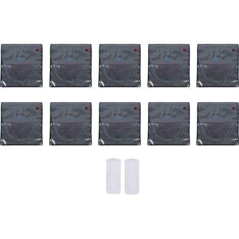 Sacs de recharge de stockage de Filament 3D, 10 pièces, résistant à la lumière, accessoires scellés sous vide pour imprimante 12,6x13,4 pouces (1/5)