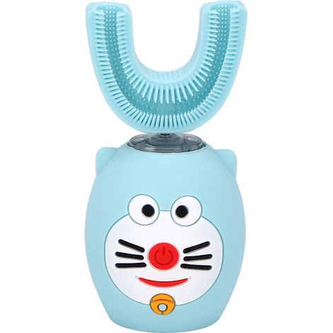 Brosse à dents électrique en forme de U, intelligente, ultrasonique, automatique, USB, pour le soin bucco-dentaire des enfants. (1/5)