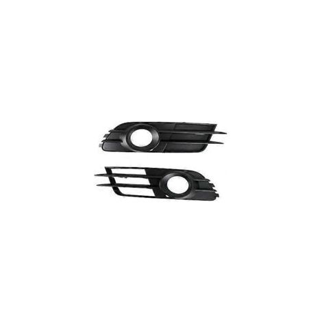 rejillas protectoras para faros antiniebla delanteros para Audi A6 C7 (2012-2016) - Números de pieza: 4G0807682G y 4G0807681A-Crezuo