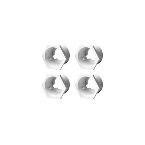 Stück 6-500-00 Universal-UWF-Wandverbinder, für Zodiac Polaris 180, 280, 280 Tanktrax, 360, 380, 3900 und andere Crezuo-Poolreiniger (1/4)