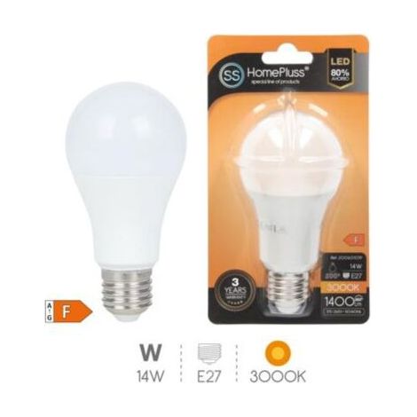 LED E27 STANDARD - 14W BLANC BRILLANT - LED E27 STANDARD - 14W BLANC BRILLANT - LED E27 STANDARD - 14W BLANC BRILLANT