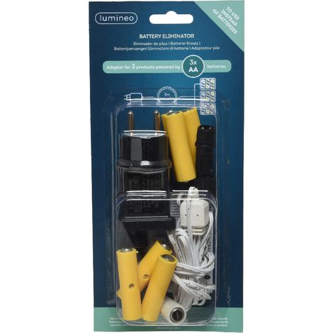 3-V-Batterie-Eliminator für Innenprodukte mit 3xaa (1/2)