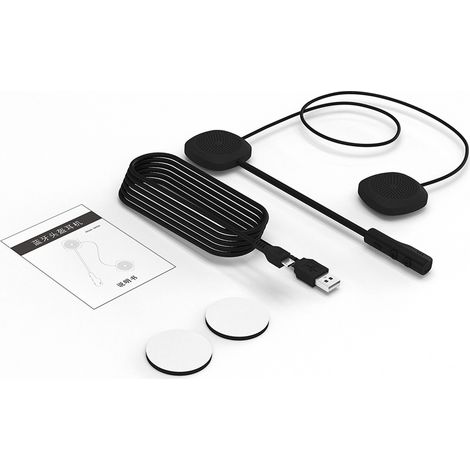 5 0 Haut parleurs mains libres Casque de moto Bluetooth (1/4)