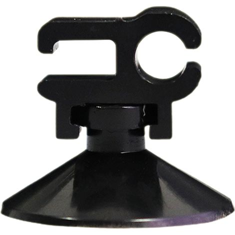 Lot de 5 ventouses double face pour chauffage d'aquarium, compatibles avec les tuyaux d'air comprimé et les pompes à oxygène.