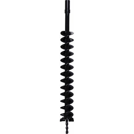 Lem Select – Tarière manuelle hélicoïdale 80 mm – Longueur 80 cm pour forage précis – Pour sols durs et terrains accidentés
