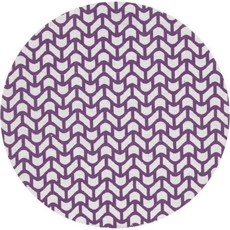 Disque abrasif à mailles quadrillées 710W 150 mm 80+ non perforé violet (1/4)