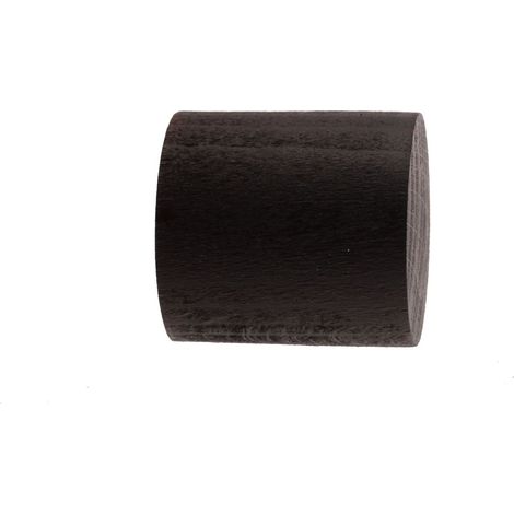 2 Embouts Bouchon - Décor Wengé - Diamètre 28 (1/3)