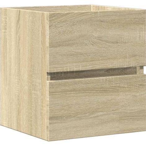Maison Exclusive - Waschbeckenunterschrank Sonoma-Eiche 41x38,5x4